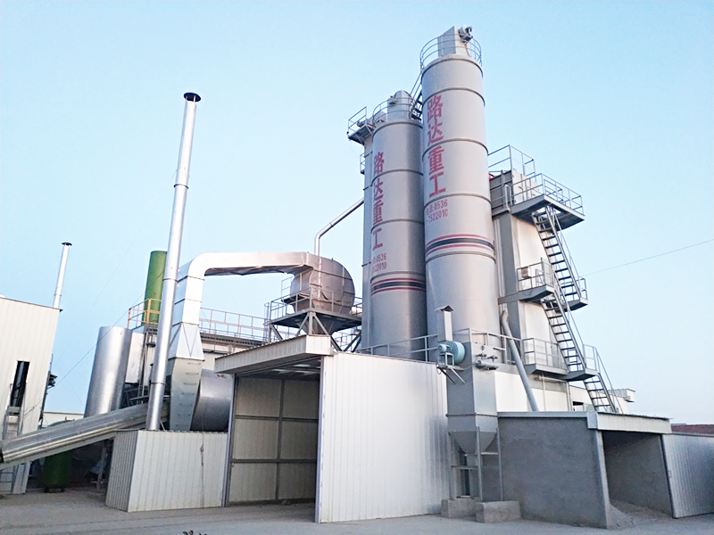 二（èr）、2017年10月山东（dōng）潍坊工地qlb3000型沥青搅拌站2